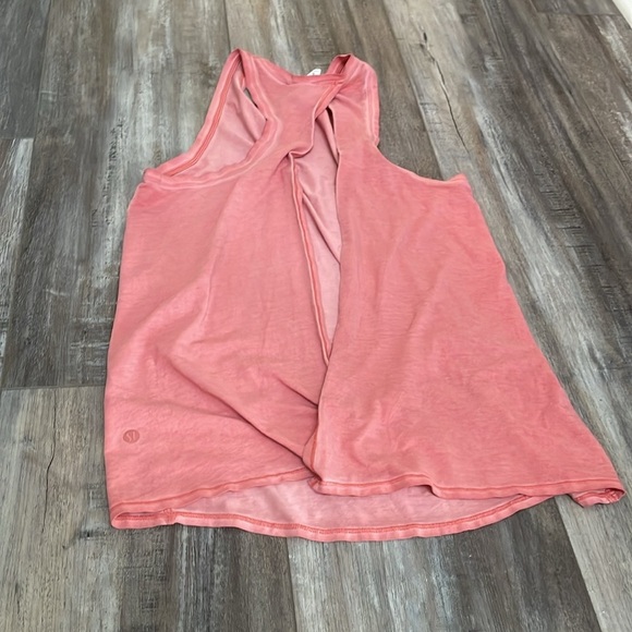Lululemon All Tied Up Pima cotton tank size 4 - Picture 8 of 10